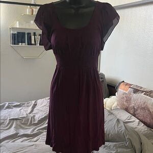 Express Deep Purple Mini Dress